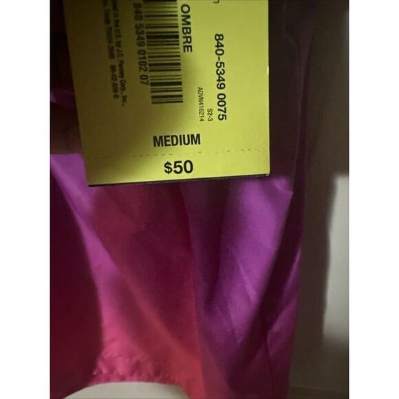 Xersion Go Swiftly Vest Womens  Medium Ombre Pink Purple Zip Lightweight‎ NWT - Picture 2 of 3